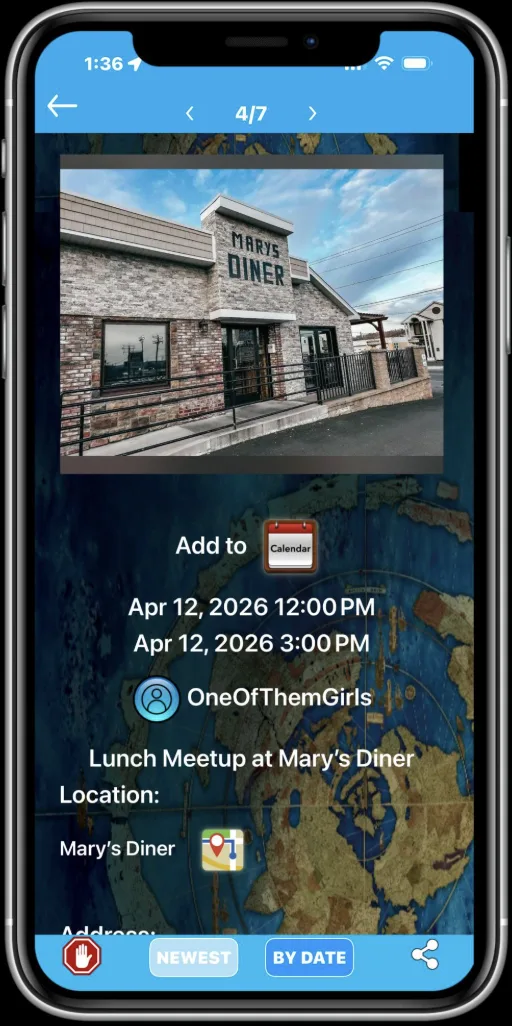 Meetup Maker — local lunch meetup
