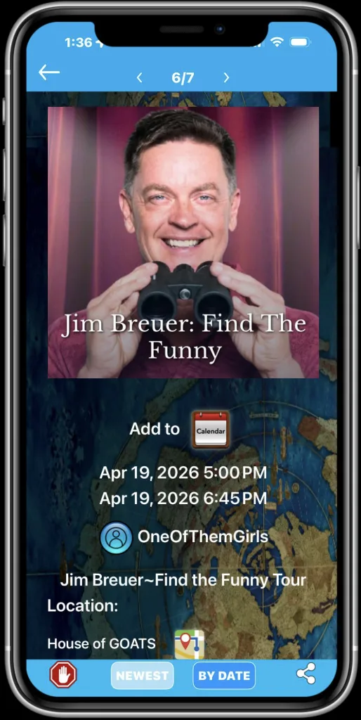 Meetup Maker — Jim Breuer event