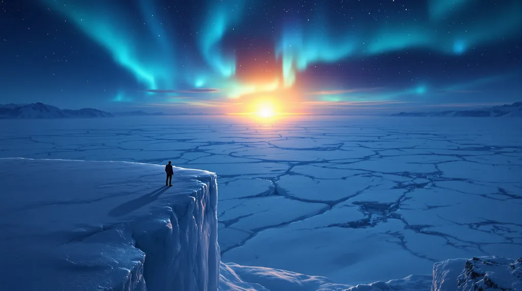 The observatory β standing at the ice wall
