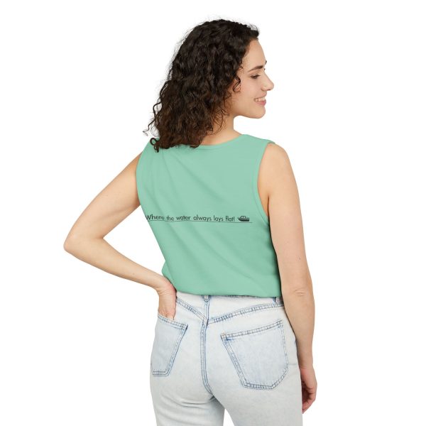 FEYC (Flat Earth Yacht Club). Nautical Vibes Tank Top - Relaxed Unisex Style, - Image 8