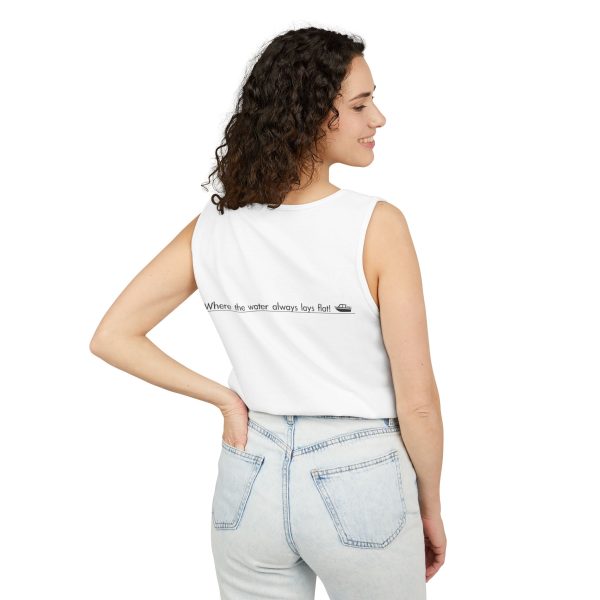 FEYC (Flat Earth Yacht Club). Nautical Vibes Tank Top - Relaxed Unisex Style, - Image 4