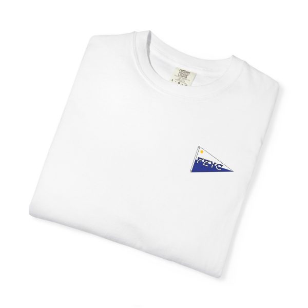 FEYC (Flat Earth Yacht Club) reg  Unisex T-Shirt - Casual Summer Tee, - Image 3