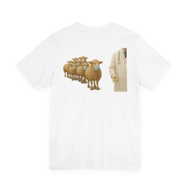 No Sheeple -  Unisex Jersey Short Sleeve Tee - Image 4