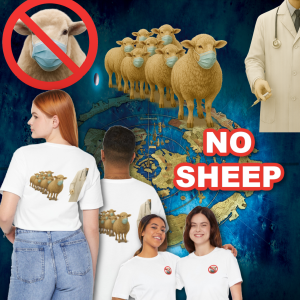 No Sheeple -  Unisex Jersey Short Sleeve Tee